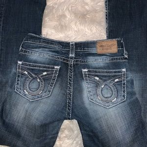 Big star boot cut jeans